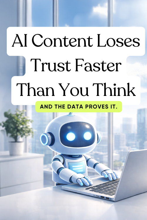 AI Content Loses Trust Faster Than You Think And the Data Proves It.
